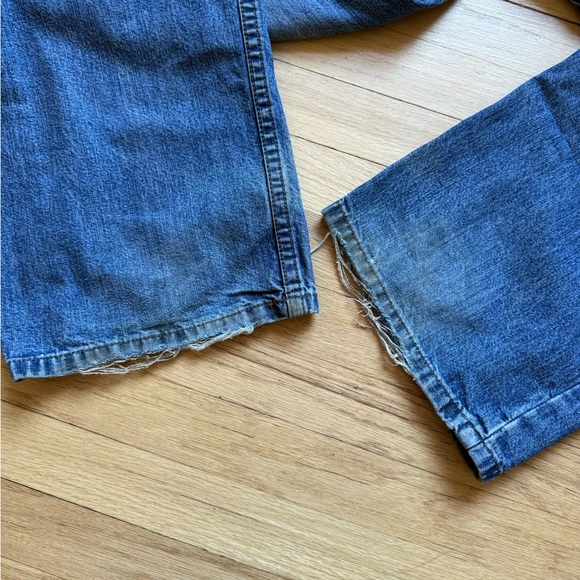 Vintage Tommy Hilfiger Jeans Distressed Jeans 90s 32/30 - Picture 6 of 10